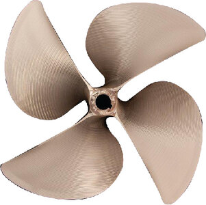 ACME INBOARD PROPELLERS (ACME PROPS) .105 14 1/2" 1 1/8" 14 1/4 LH 4 Blade